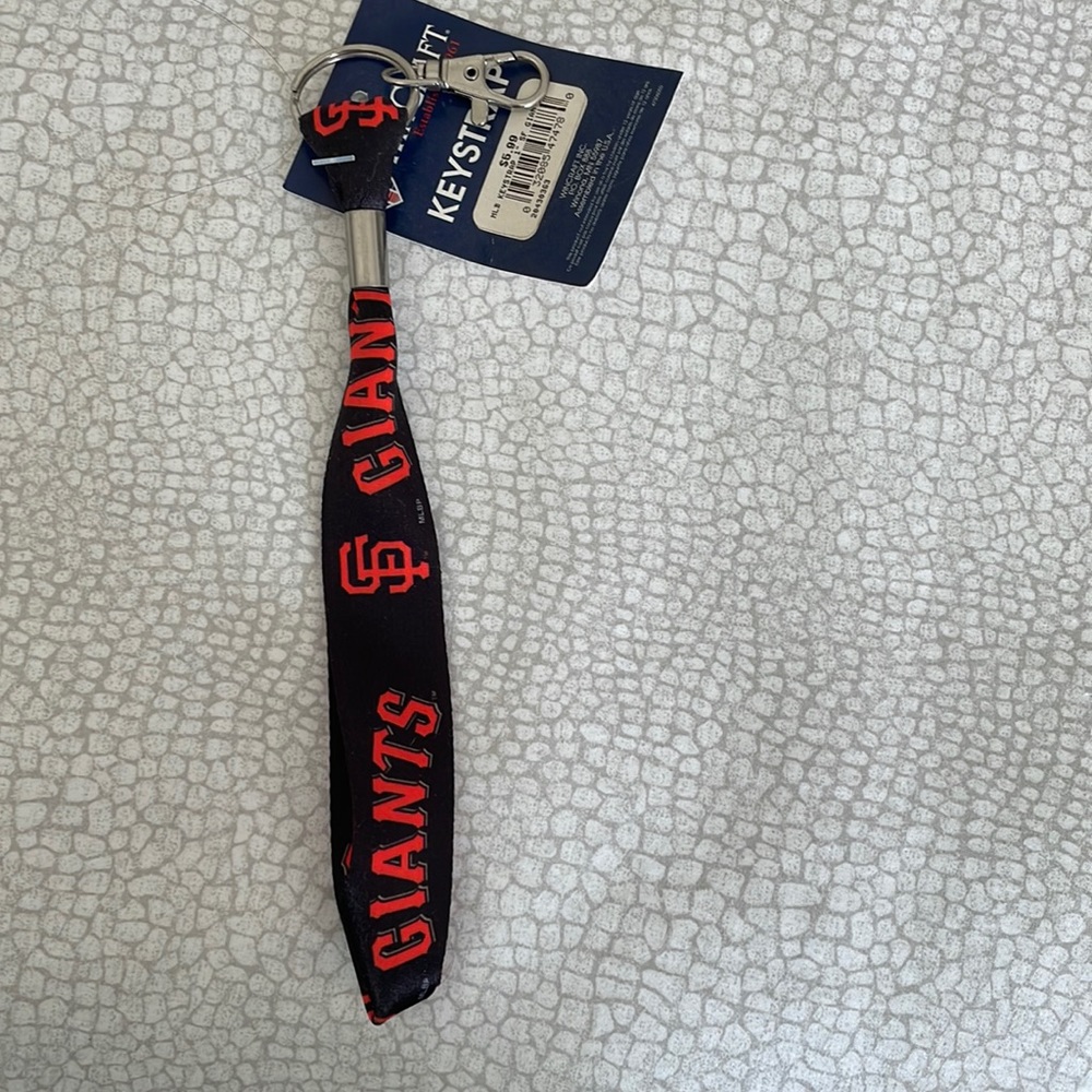 Giants MLB key strap